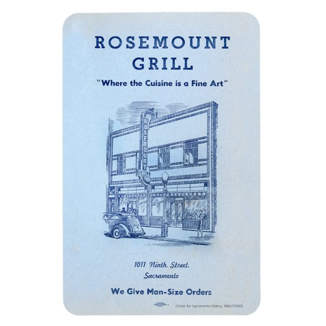 Rosemount Grill Magnet (Vertikal)
