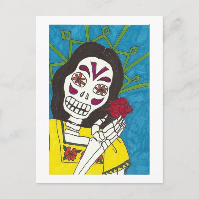 Rosen dagen vykort (Framsida)