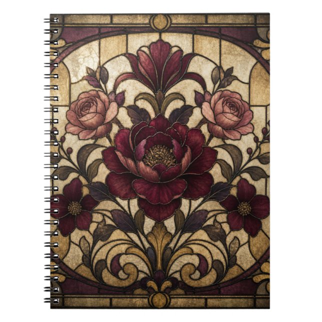 Rosen Glasdesign Journal Anteckningsbok (Framsidan)