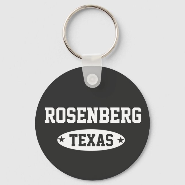 Rosenberg Texas Nyckelring (Framsida)