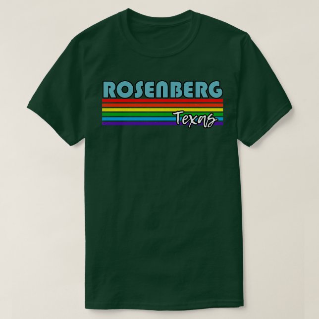 Rosenberg Texas Pride Rosenberg LGBT Gift LGBTQ S T Shirt (Design framsida)