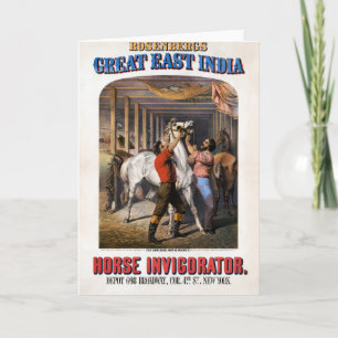 Rosenbergs Underbara Öster India Horse Invigorator Kort