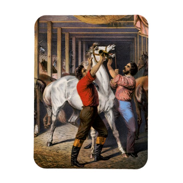 Rosenbergs Underbara Öster India Horse Invigorator Magnet (Vertikal)