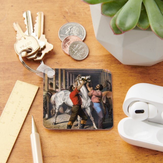 Rosenbergs Underbara Öster India Horse Invigorator Nyckelring (Skrivbord)