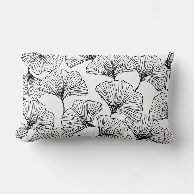 rosenblad lumbarkudde (Framsida)