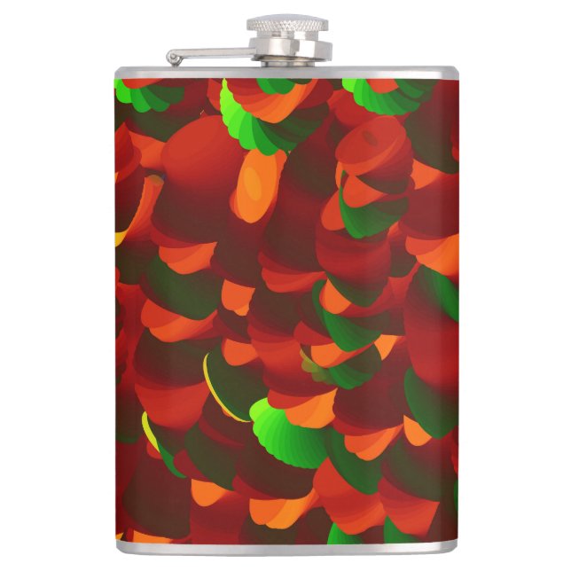  Rosenblätter abstrakt Fickplunta (Framsidan)