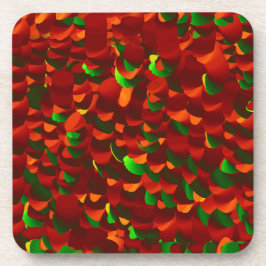  Rosenblätter abstrakt Underlägg