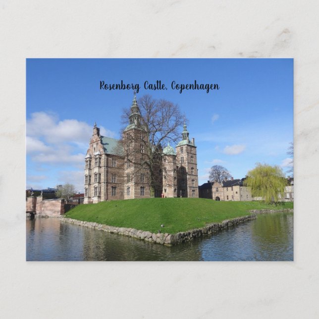 Rosenborg Castle, Köpenhamn, Danmark Vykort (Framsida)
