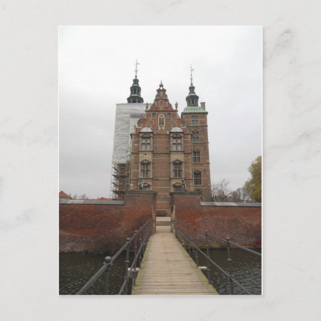 Rosenborg Slott / Castle Köpenhamn Danmark Vykort (Framsida)