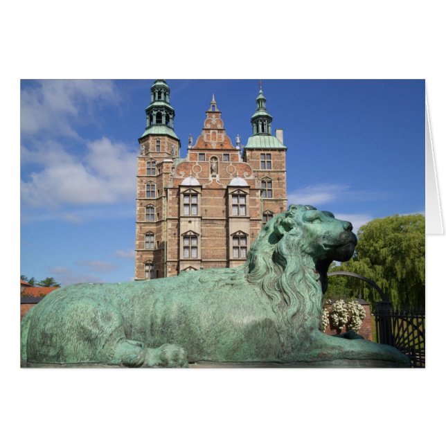 Rosenborgs slott, Köpenhamn, Danmark Hälsningskort (Framsidan Horizontal)