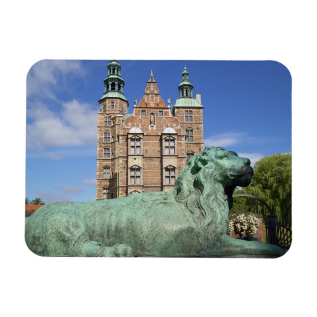 Rosenborgs slott, Köpenhamn, Danmark Magnet (Horisontell)
