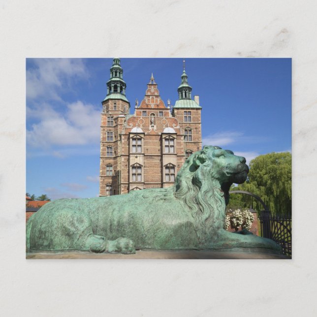Rosenborgs slott, Köpenhamn, Danmark Vykort (Framsida)