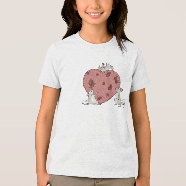 Rosenherz T Shirt (Framsida)