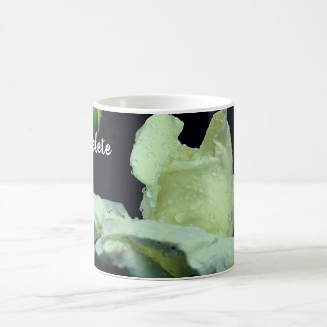 Rosenknopp efter regn Personlig Kaffemugg (Center)