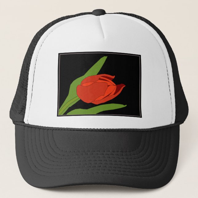 Rosenknopp Hat Truckerkeps (Framsida)