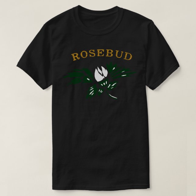 Rosenknopp T Shirt (Design framsida)