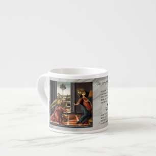 Rosenkransens glädjerika mysterier #1: Bebådelsen Espressomugg