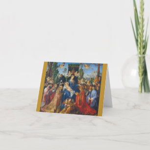 Rosenkransfesten 1506 Albrecht Durer Kort