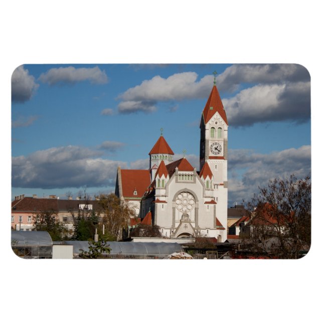 Rosenkranzkirche, Pfarre Hetzendorf Magnet (Horisontell)