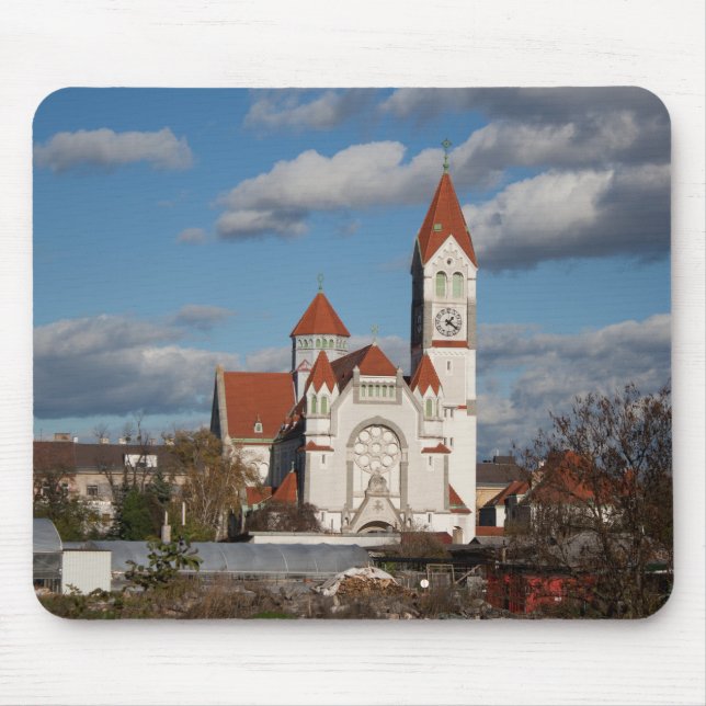 Rosenkranzkirche, Pfarre Hetzendorf Musmatta (Framsidan)