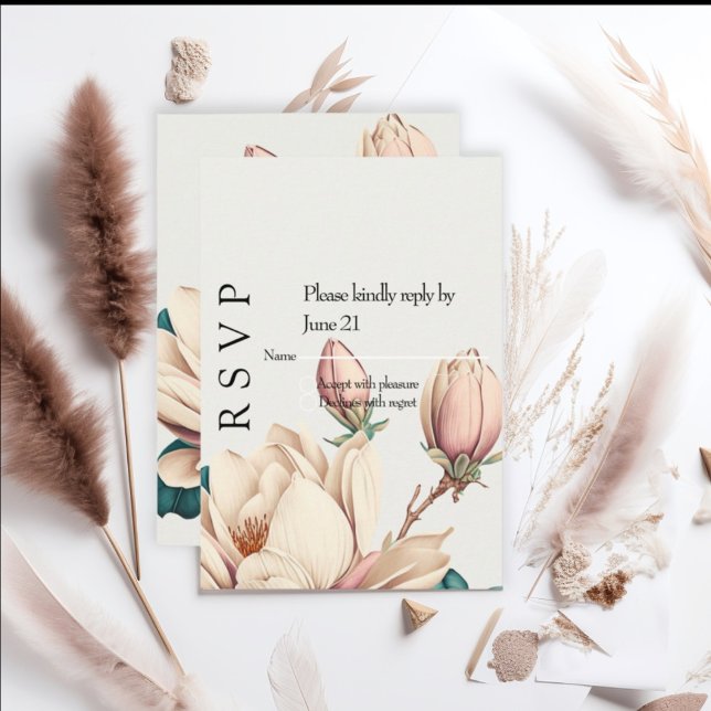 Rosenskimmer magnolia OSA kort (Skapare uppladdad)