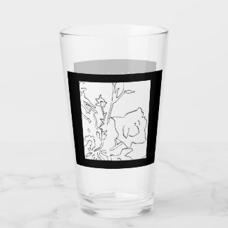 Rosenskiss och stjärnljus silkscreen glasvaror Gla Glaskopp