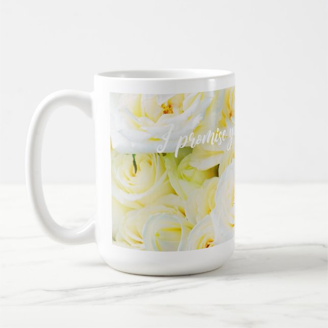 Rosenträdgård kaffemugg (Vänster)