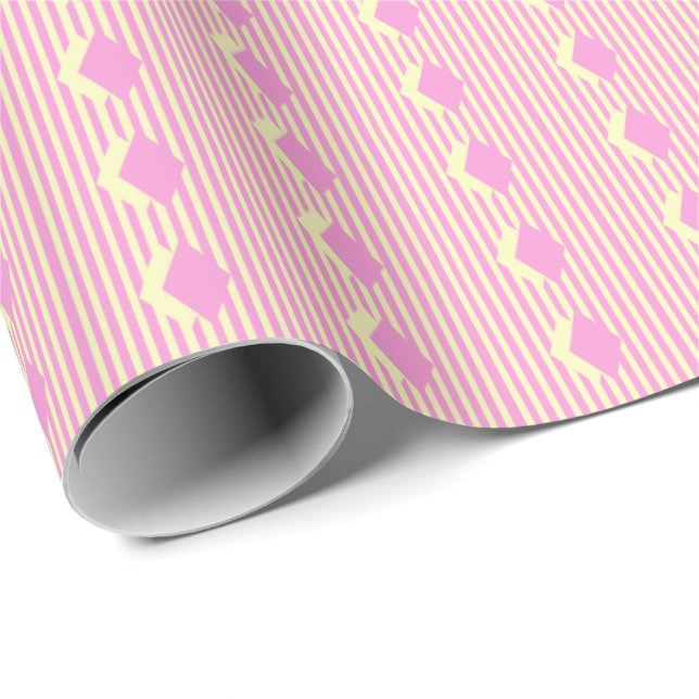 Rosenvägen Diamantpresentpapper Presentpapper (Rullad Hörn)