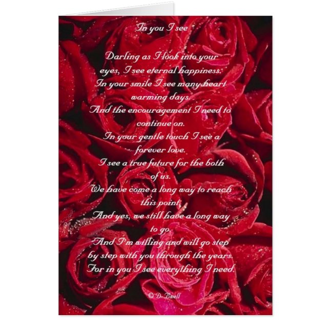 ROSES3 HÄLSNINGSKORT (Framsidan)