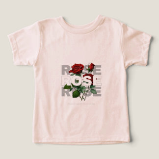 ROSES BLOMDESIGN T-SHIRT FÖR BARN 
