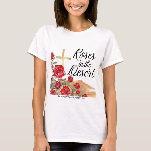 Roses in the Desert T Shirt (Framsida)