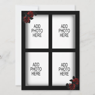 Roses Järngate Goth Lägg till fyra bilder Inbjudningar