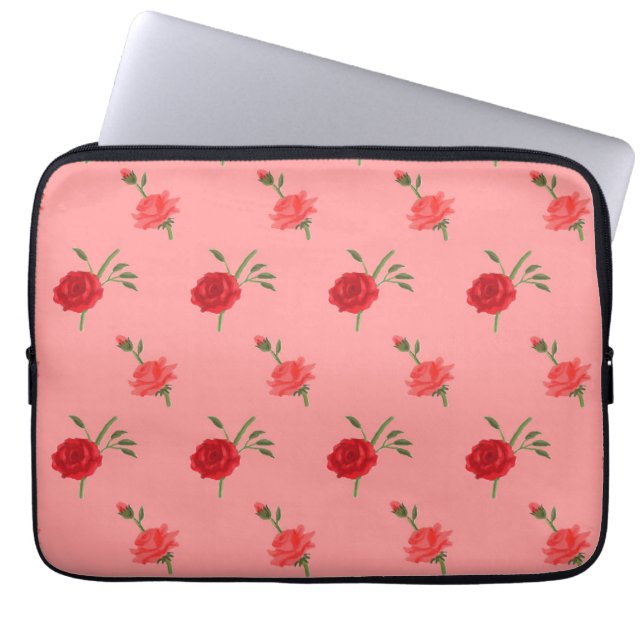 Roses Laptop Fodral (Framsidan)