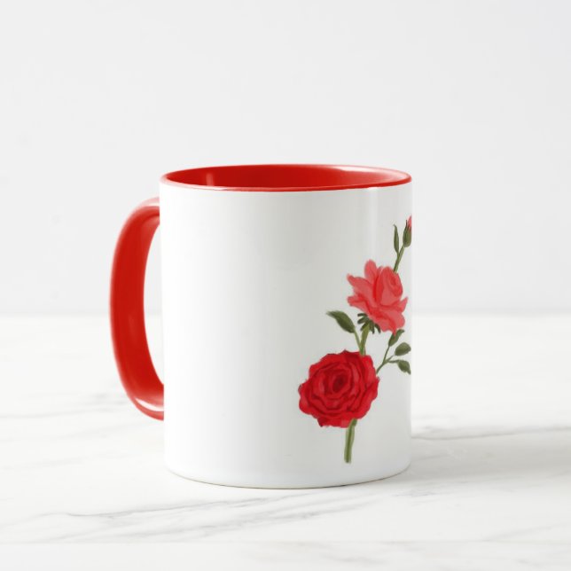 Roses Mugg (Framsida vänster)