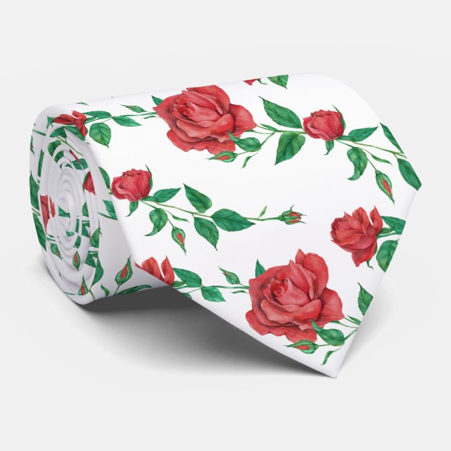 Roses Neck Tie Slips (Rullad)