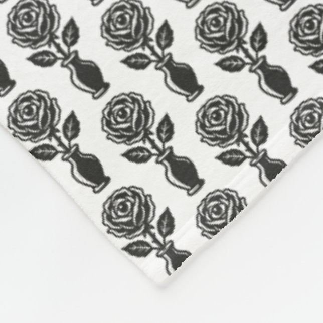 Roses Ögon Fleecefilt (Hörn)
