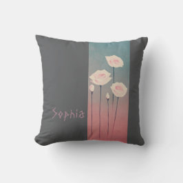 Roses, personalized kudde