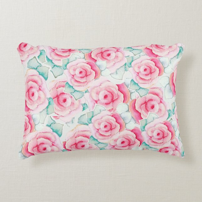 Roses  prydnadskudde (Framsidan)