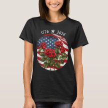 Roses Semiquincentennial Amerikansk 250-års T-shir