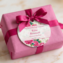 Roses Soap Kosmetik Badsalt Etikett