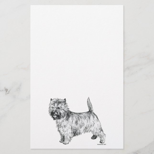 RöseTerrier Brevpapper (Framsida)