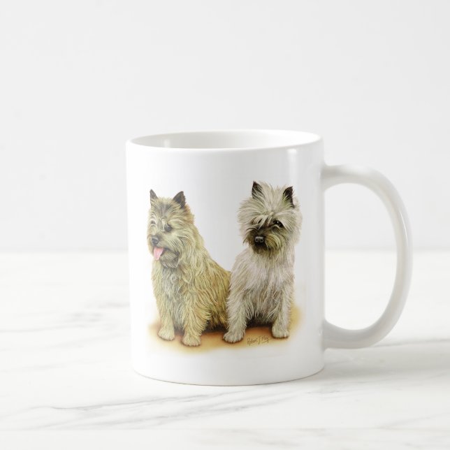 RöseTerrier Kaffemugg (Höger)