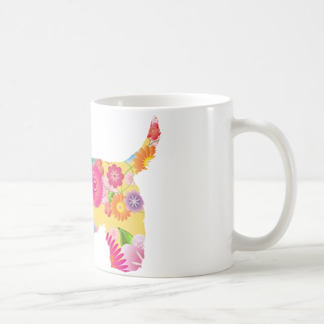 RöseTerrier Kaffemugg (Höger)