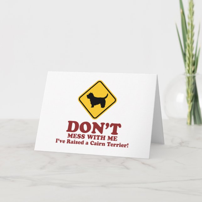 RöseTerrier Kort (Framsida)