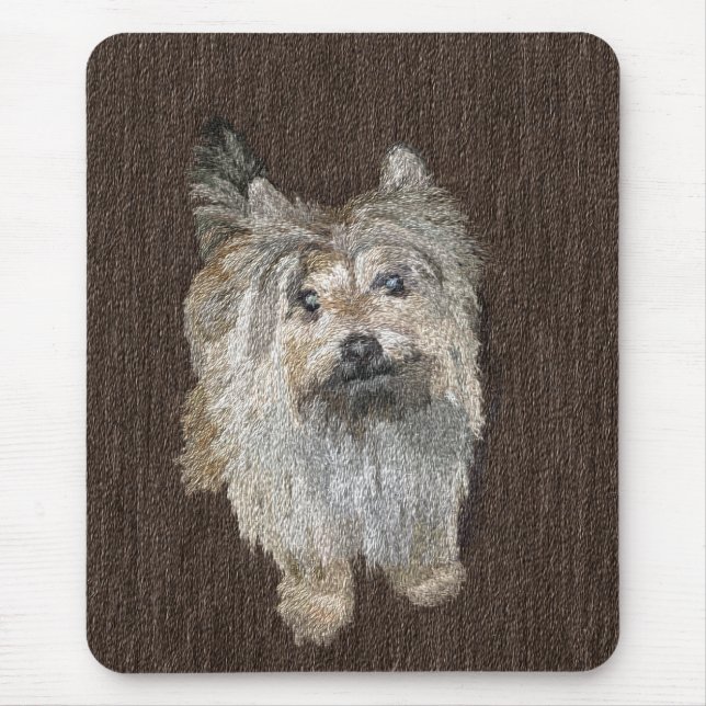RöseTerrier Mousepad Musmatta (Framsidan)