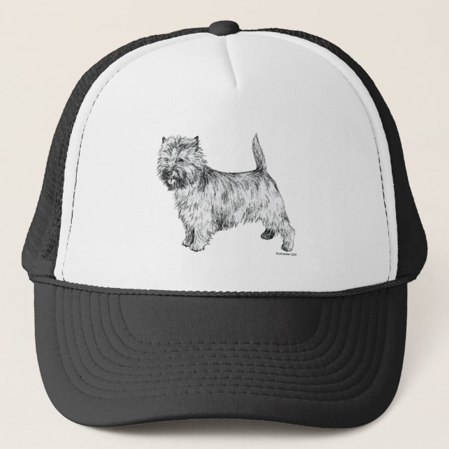 RöseTerrier Truckerkeps (Framsida)