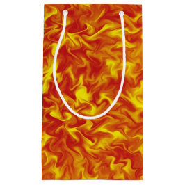 Rosett band av avfyrar gåvan hänger lös