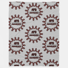 Rosett band/cirkel...APS Fleecefilt