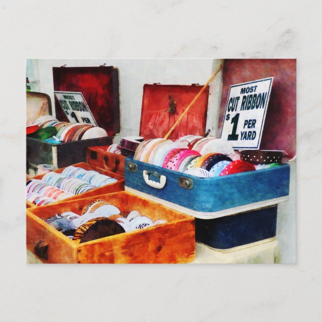 Rosett band för försäljning vykort (Framsida)