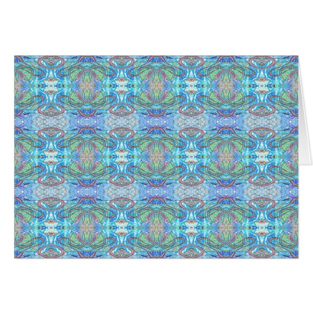 rosett band hälsningskort (Framsidan Horizontal)